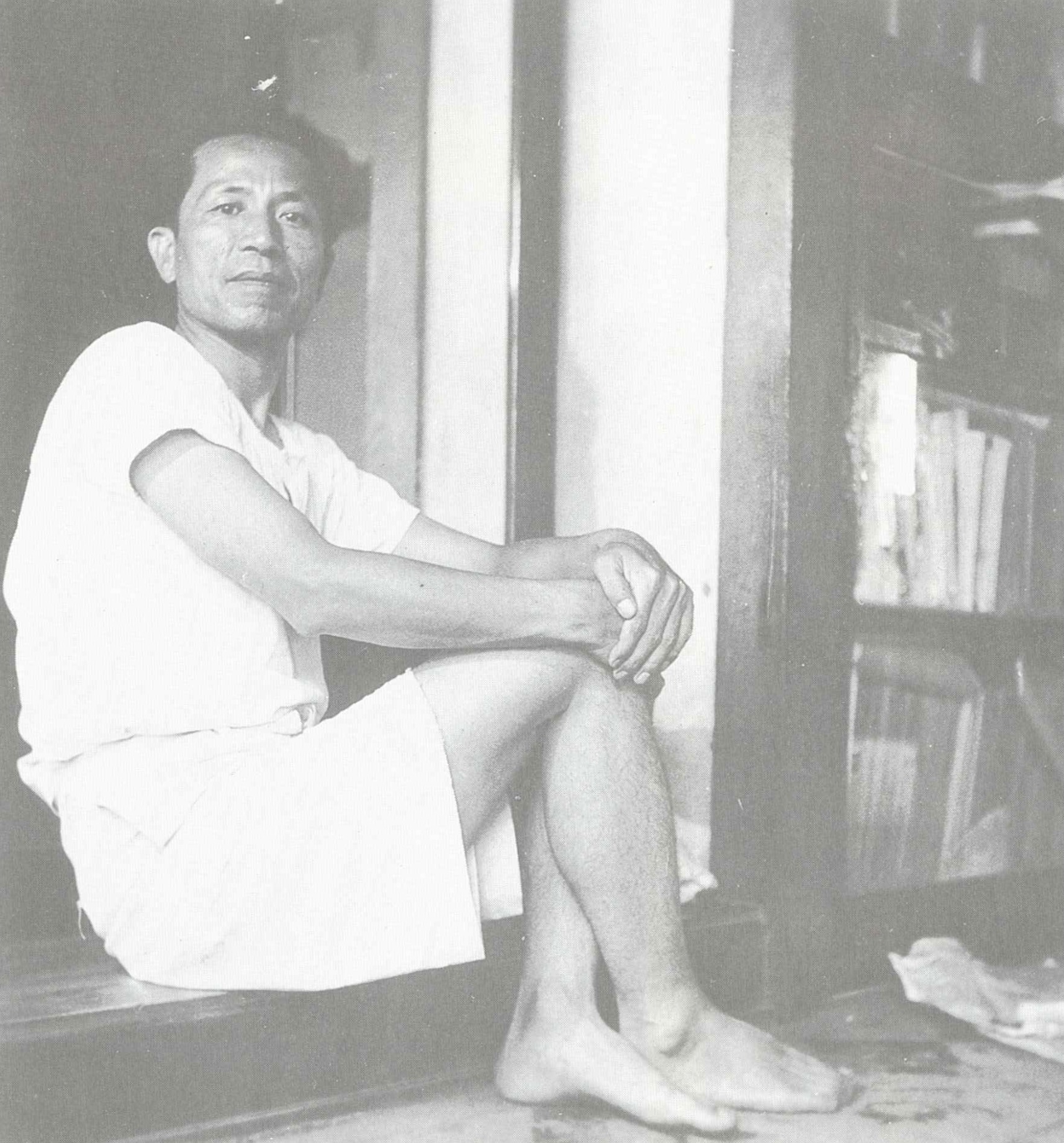 1951年陳慧坤攝於青田街自宅